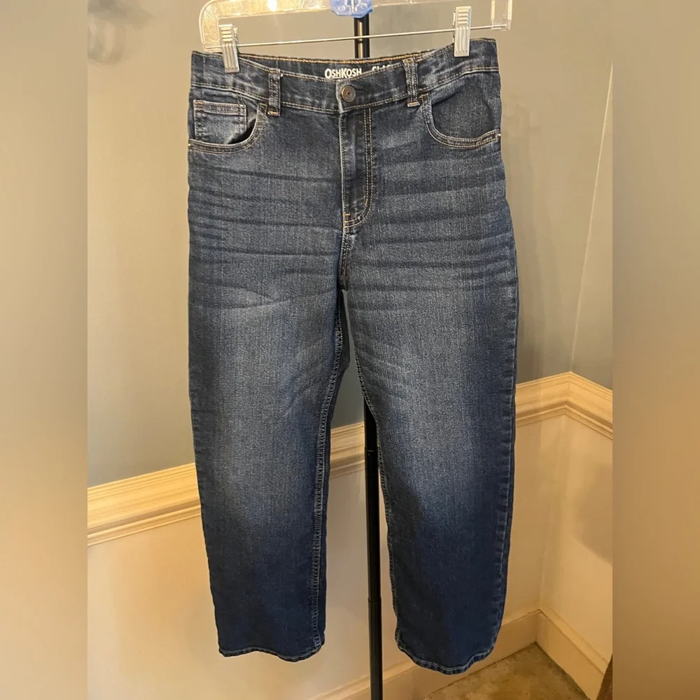 OshKosh B'gosh Dark Blue Kids Jeans Classic boys 14 regular‎